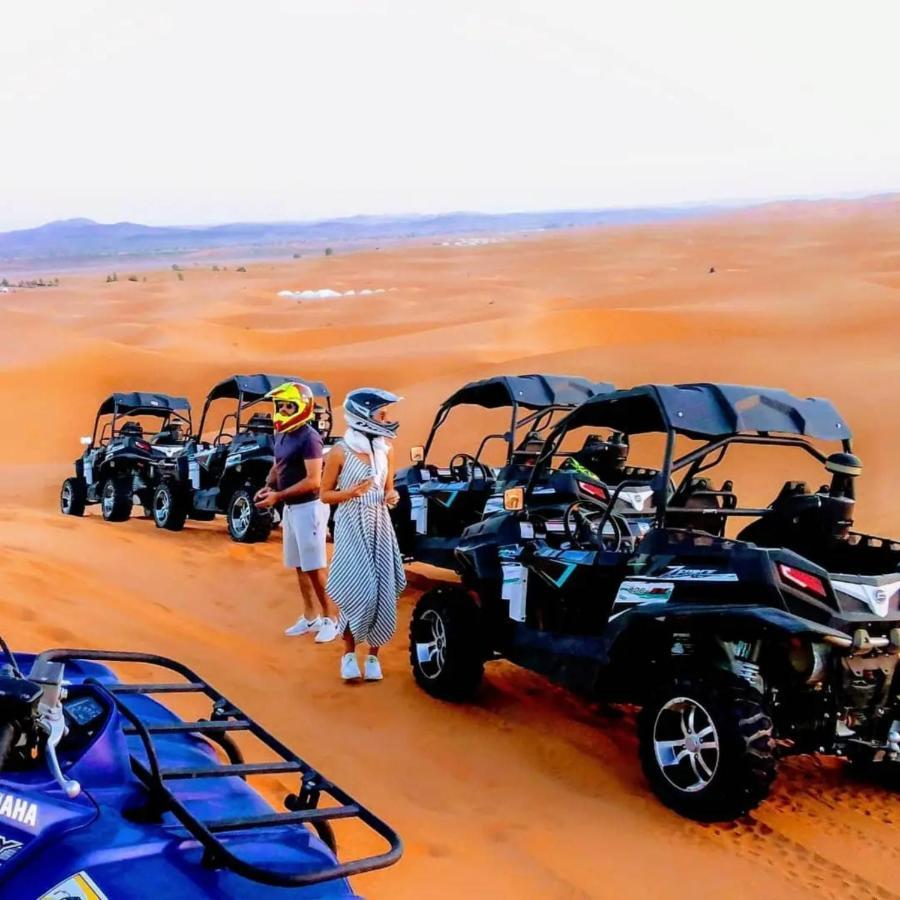 Desert Berber Fire Camp Merzuga Kültér fotó