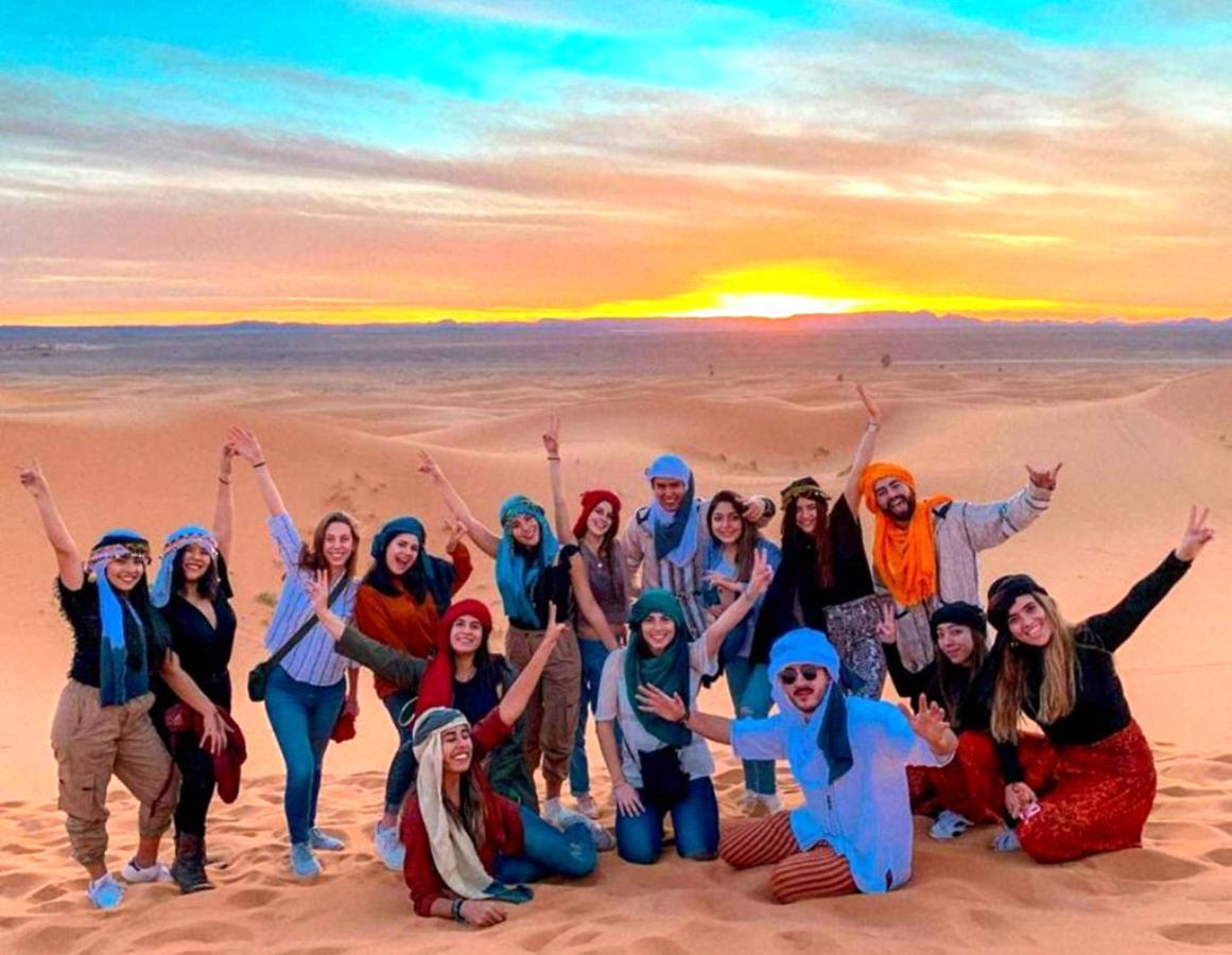 Desert Berber Fire Camp Merzuga Kültér fotó