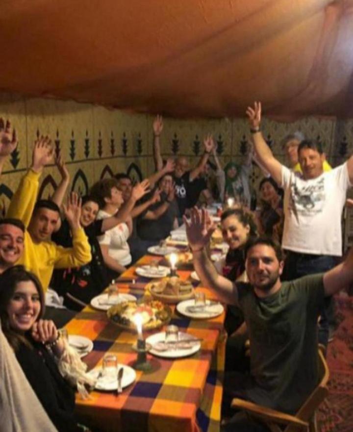 Desert Berber Fire Camp Merzuga Kültér fotó