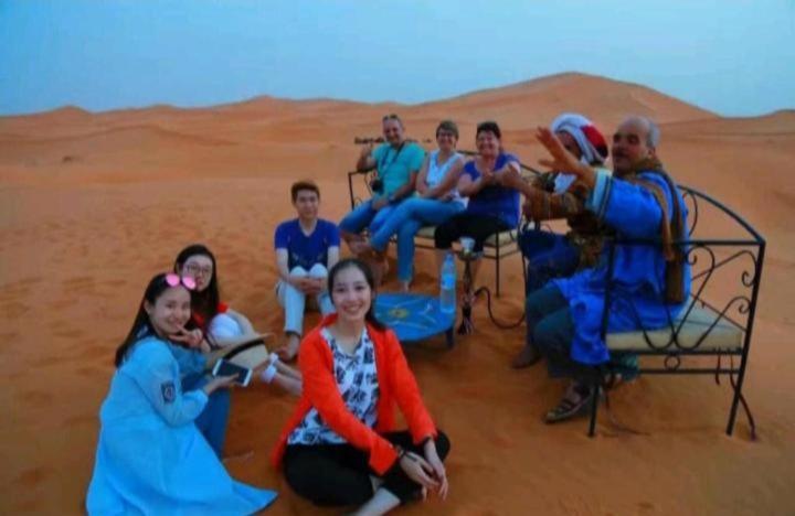 Desert Berber Fire Camp Merzuga Kültér fotó