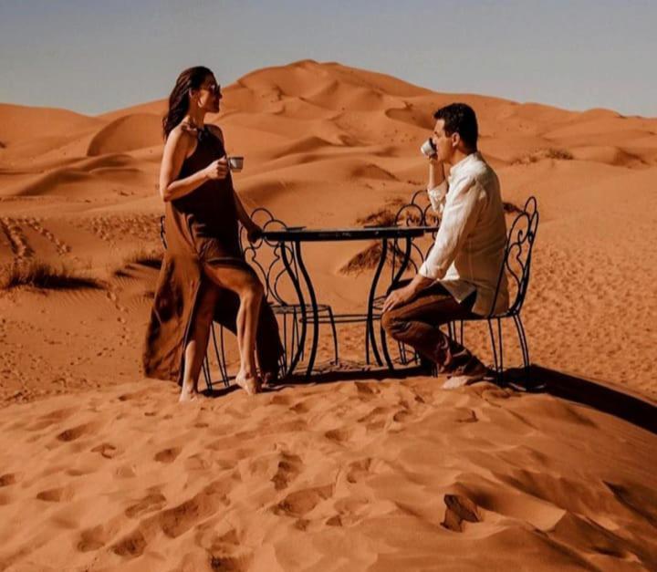 Desert Berber Fire Camp Merzuga Kültér fotó