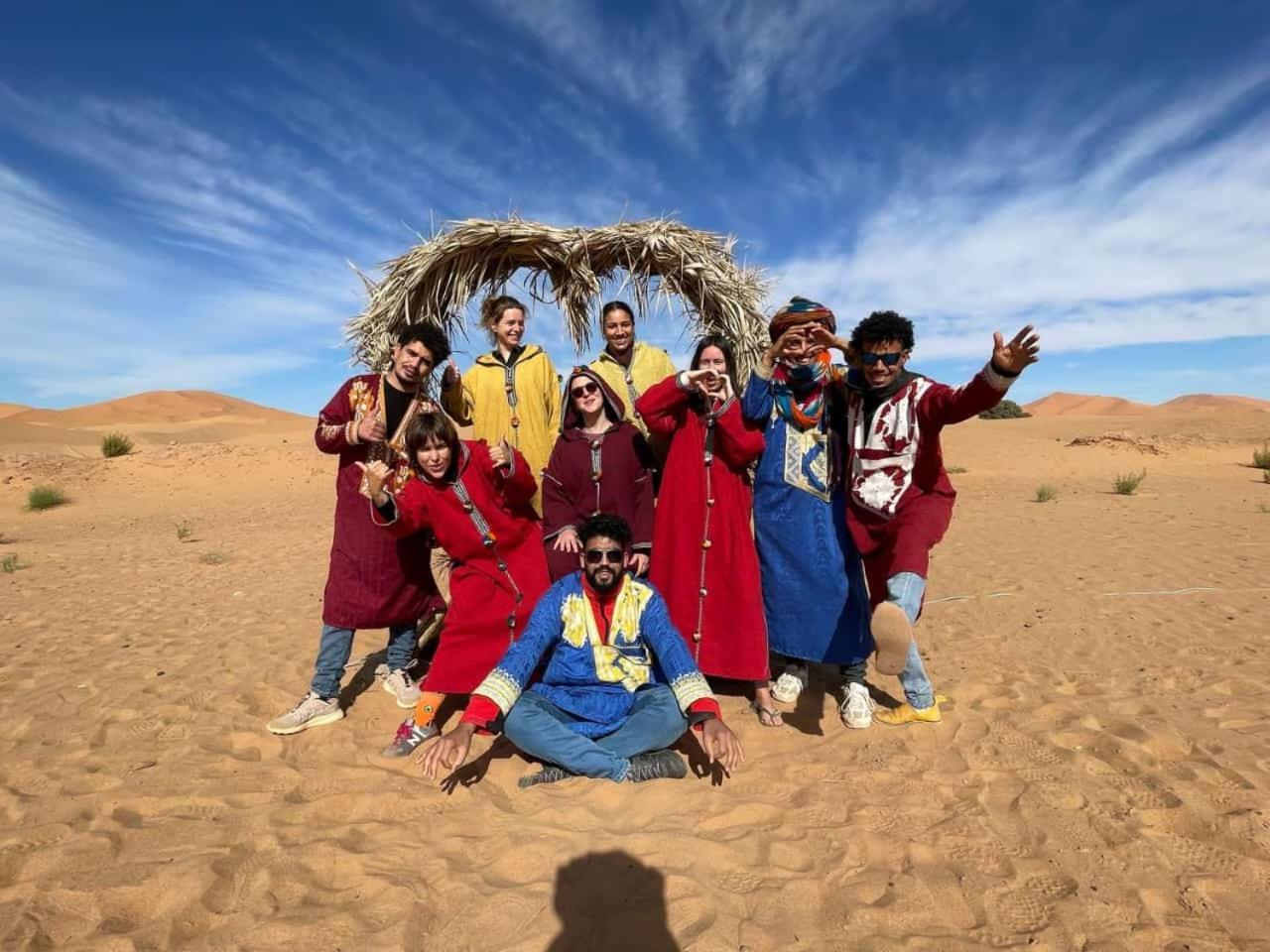 Desert Berber Fire Camp Merzuga Kültér fotó